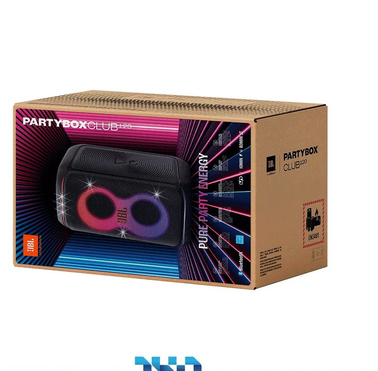 اسپیکر بلوتوثی قابل حمل جی بی ال مدل PartyBox Club 120
